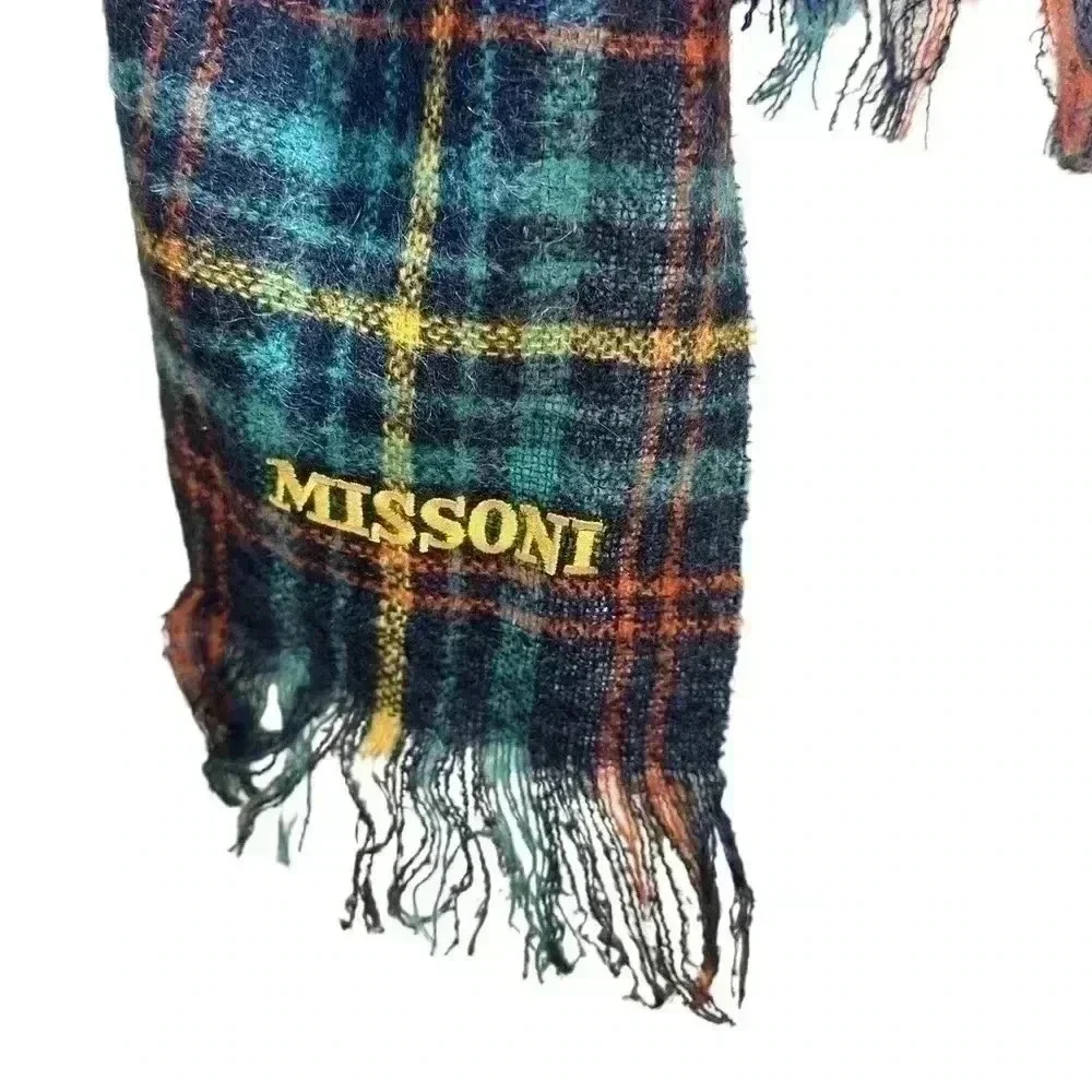 Missoni Shawl Scarf Plaid New with Tags
